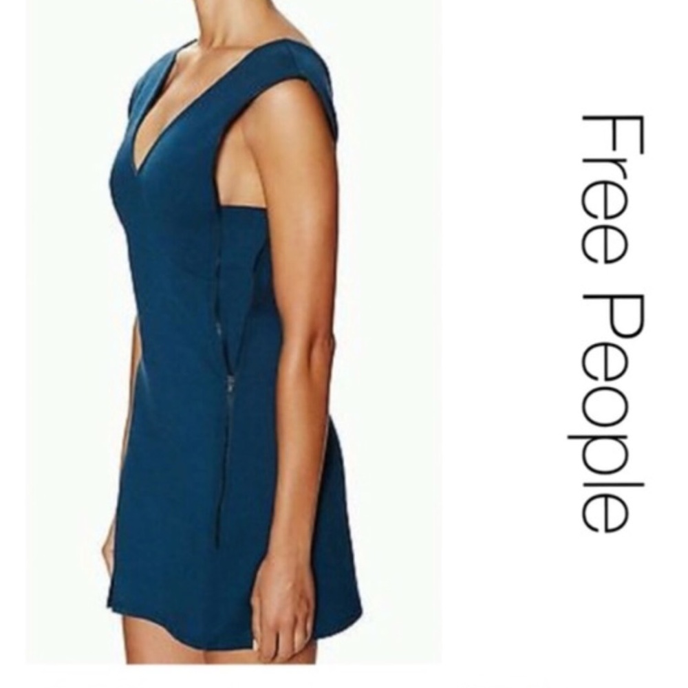 OSLO FREE PEOPLE SIDE ZIPPER SLEEVELESS DRESS